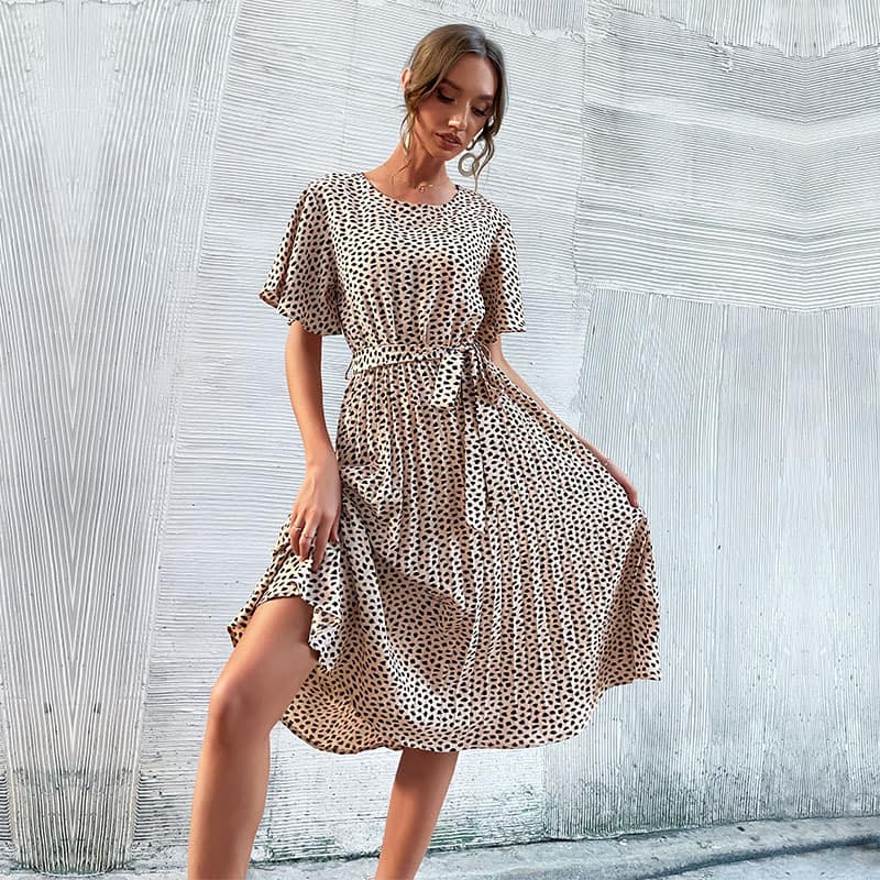 tea length boho dress